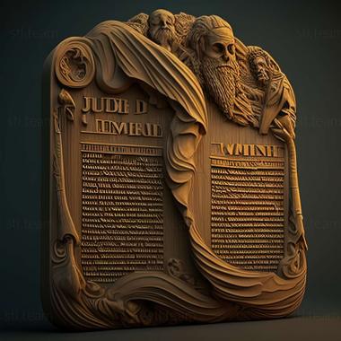 3D model Ten Commandments (STL)